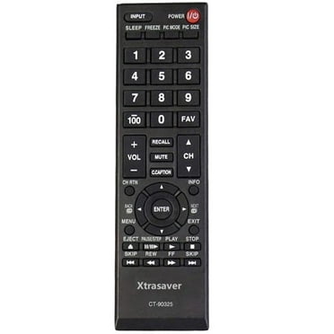 26AV52U NOOTO CT-90325 TV Remote Control Compatible with Toshiba 50L2200U 37AV502R 22AV600 32C120U 46XV648U 37E20 46RV530U 52XV648U 46RV525U 40XV648U 26AV502R 26AV52U NOOTO CT-90325 TV Remote Control Compatible with Toshiba 50L2200U 37AV502R 22AV600 32C120U 46XV648U 37E20 46RV530U 52XV648U 46RV525U 40XV648U 26AV502R
